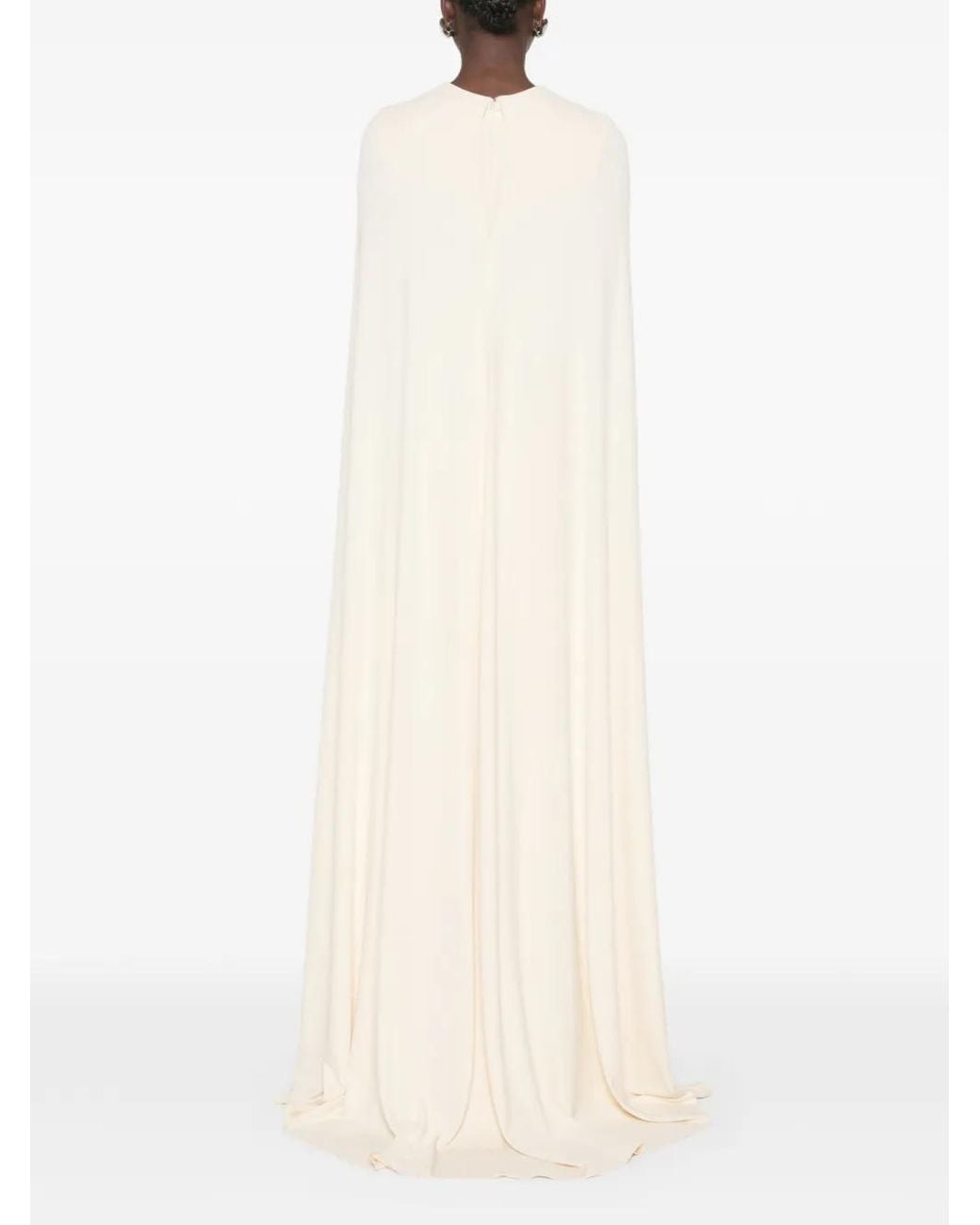 Jonathan Simkhai White Ruffled-Detail Maxi Dress