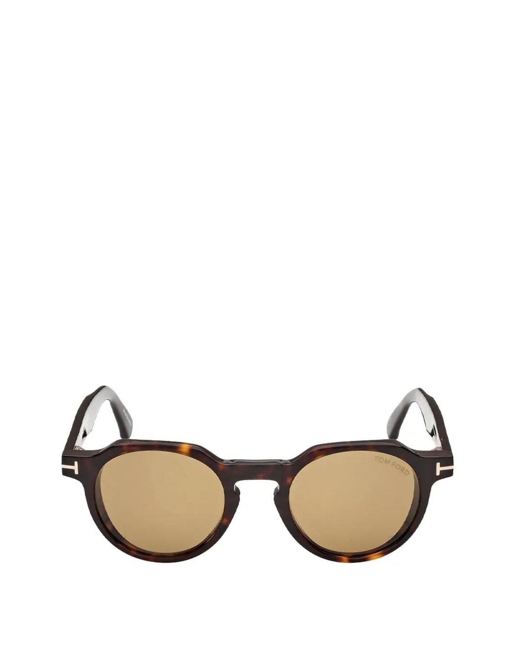 Tom Ford Brown Thomas Geometric-Frame Sunglasses