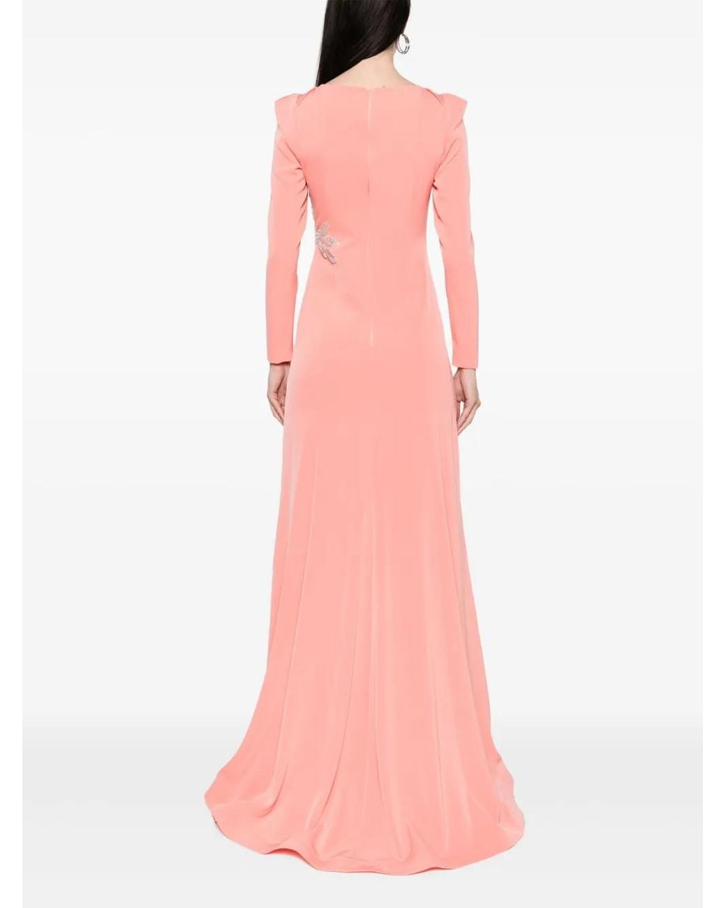 Cristallini Pink Paola Maxi Dress