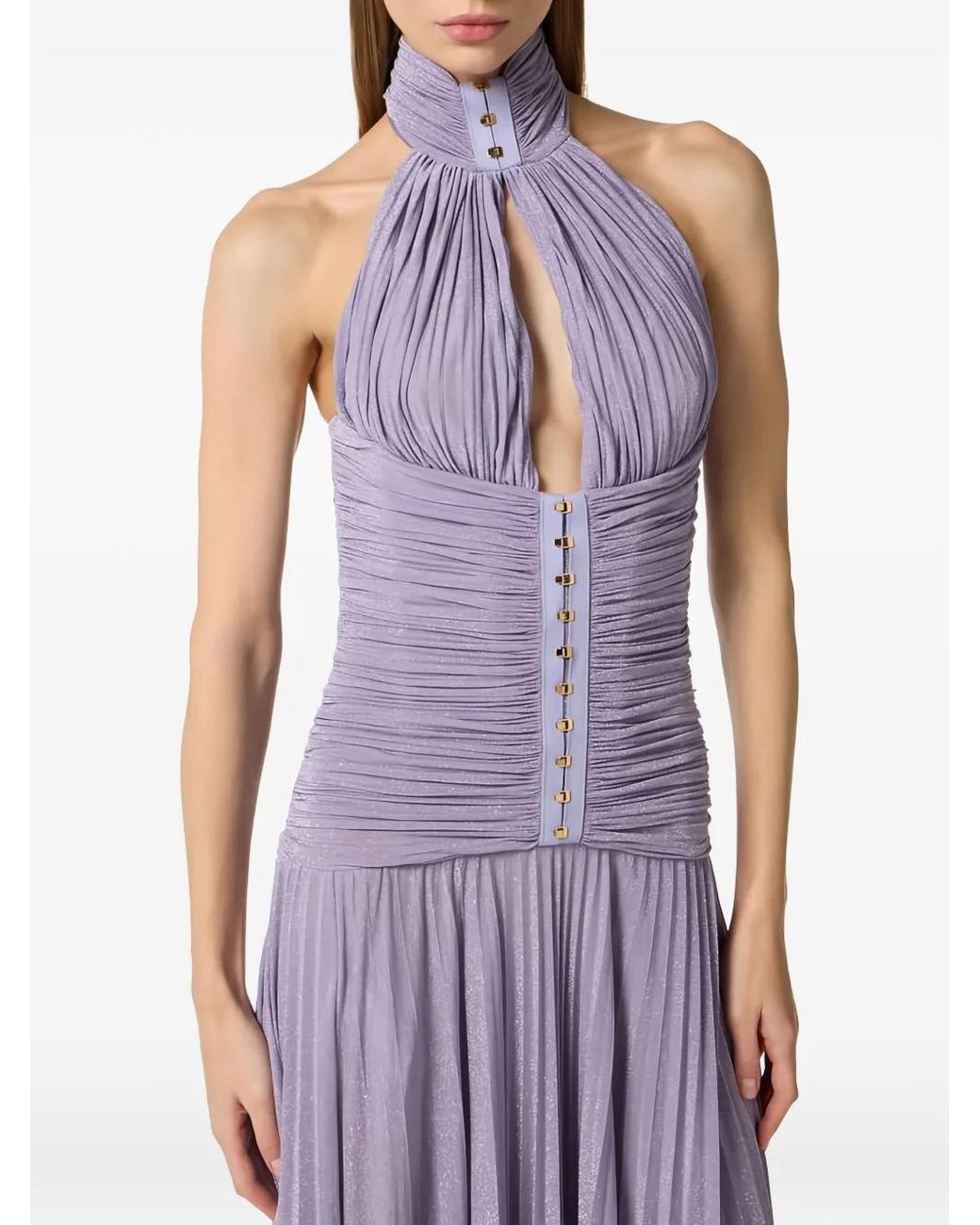 open lace back dress Elisabetta Franchi