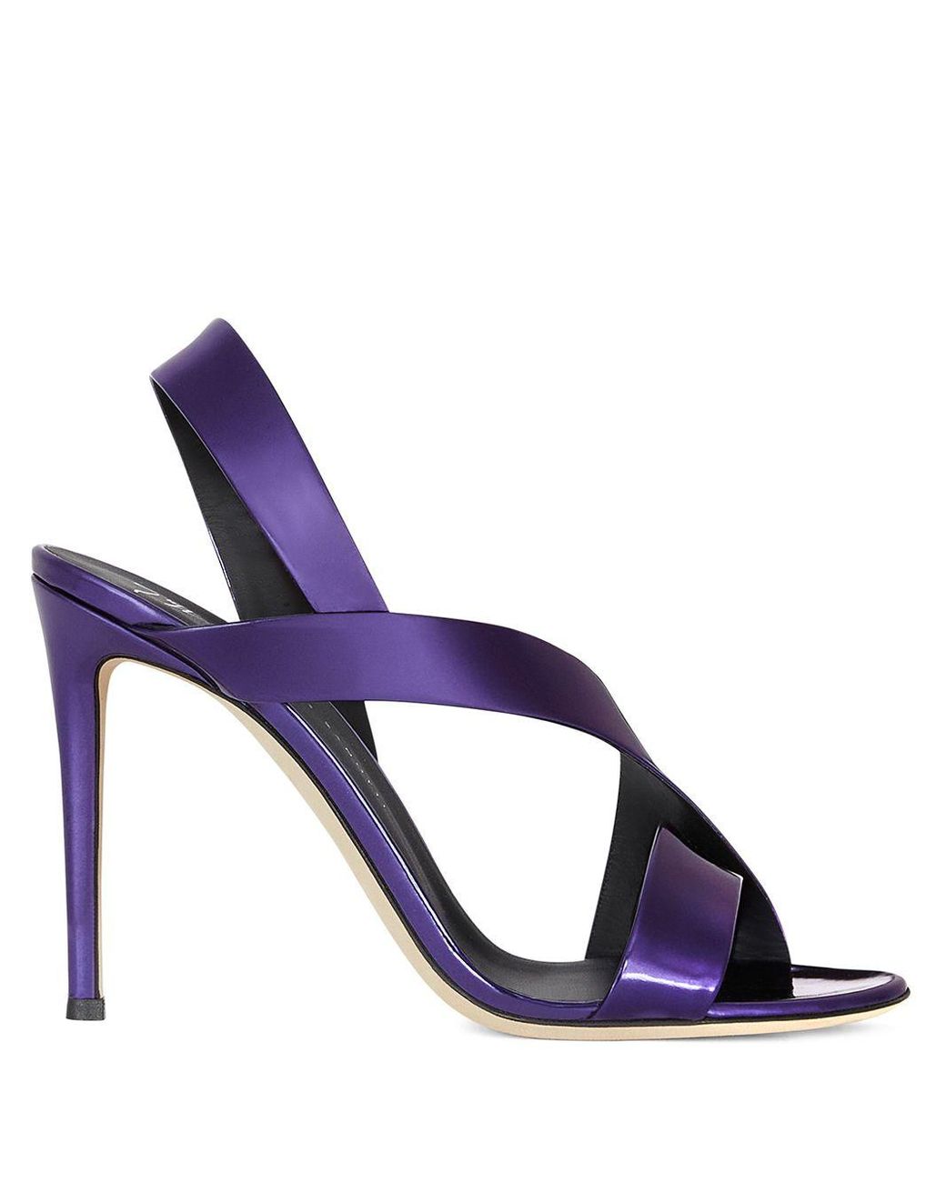 crossover slingback sandals