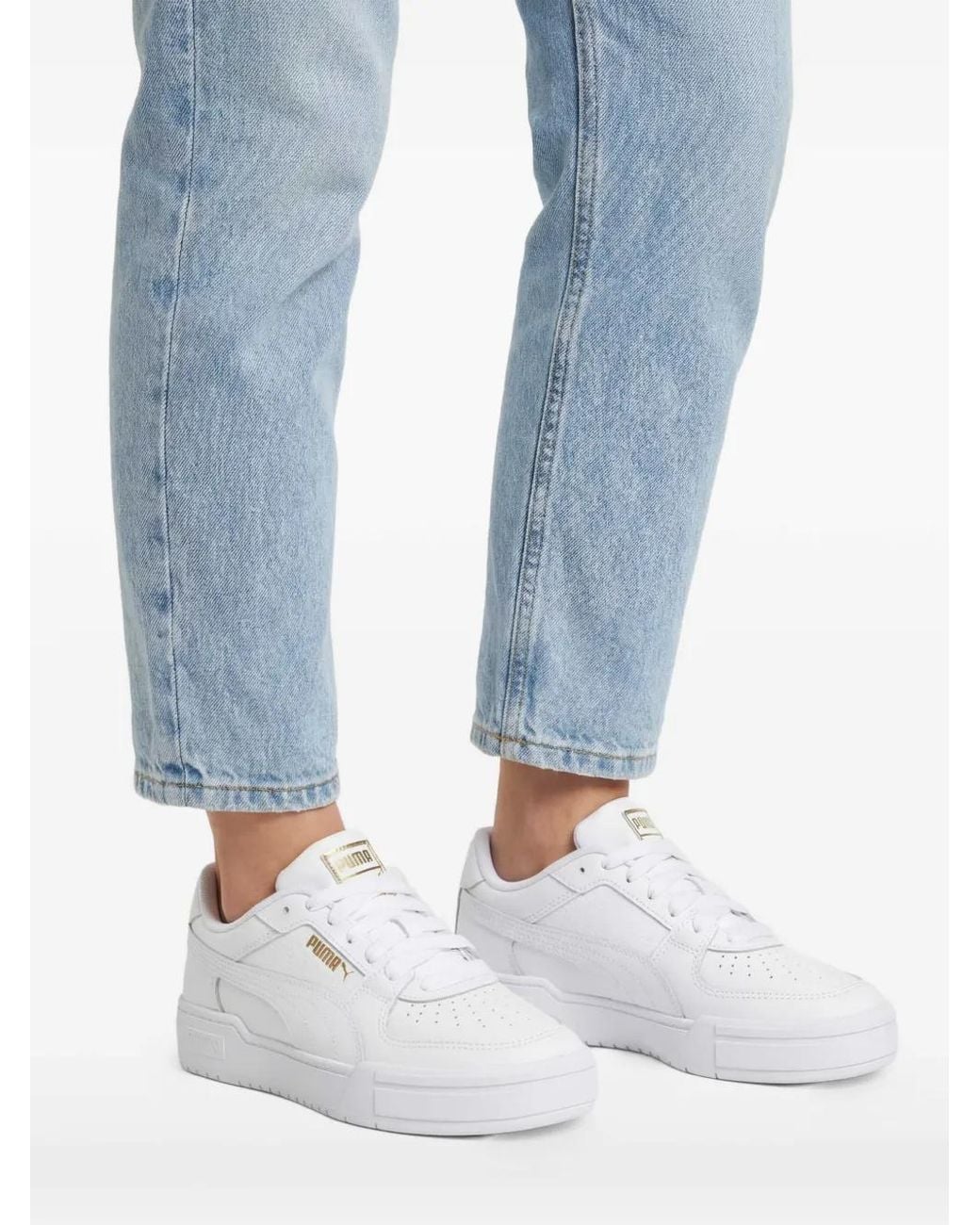 PUMA White Ca Pro Classic Sneakers