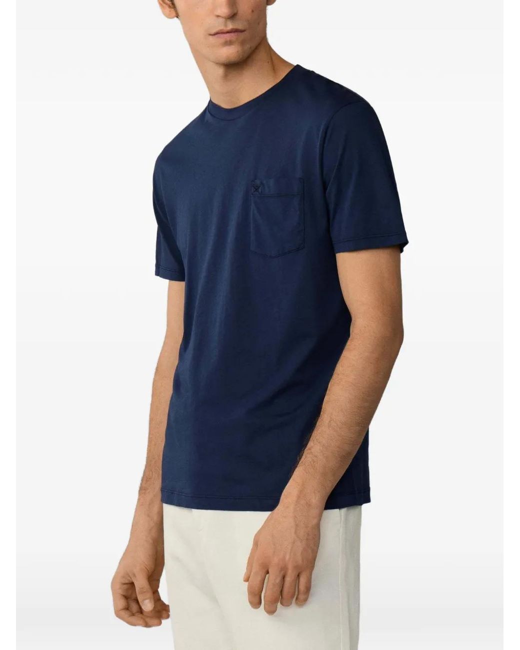 Camiseta Con Bolsillo Hackett de hombre de color Blue
