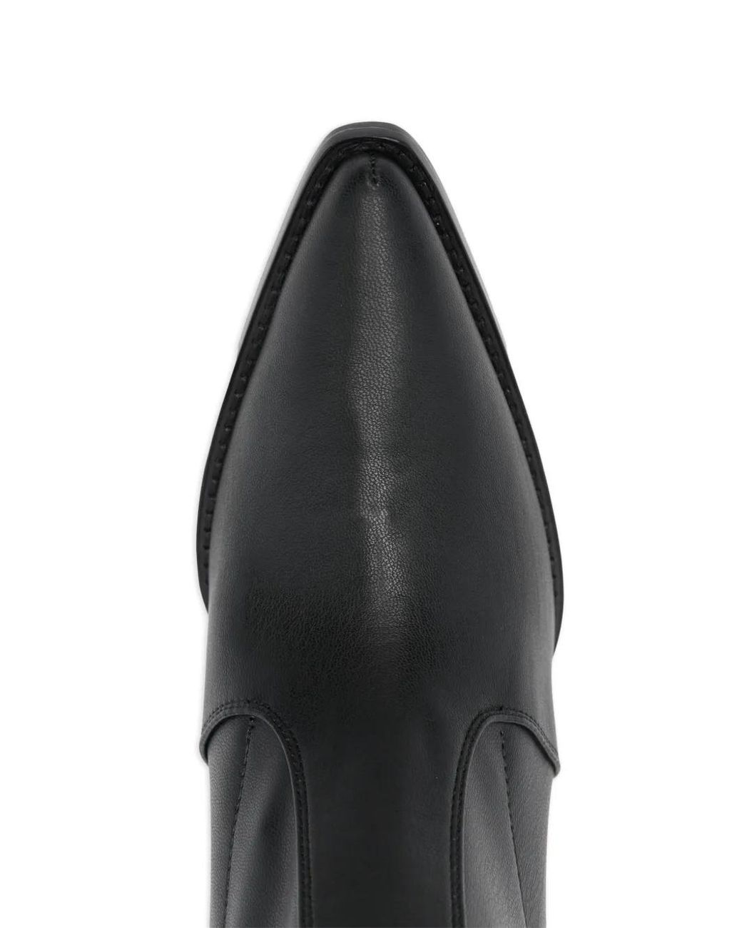 B1ARCHIVE Black 100Mm Wedge Point-Toe Ankle Boots