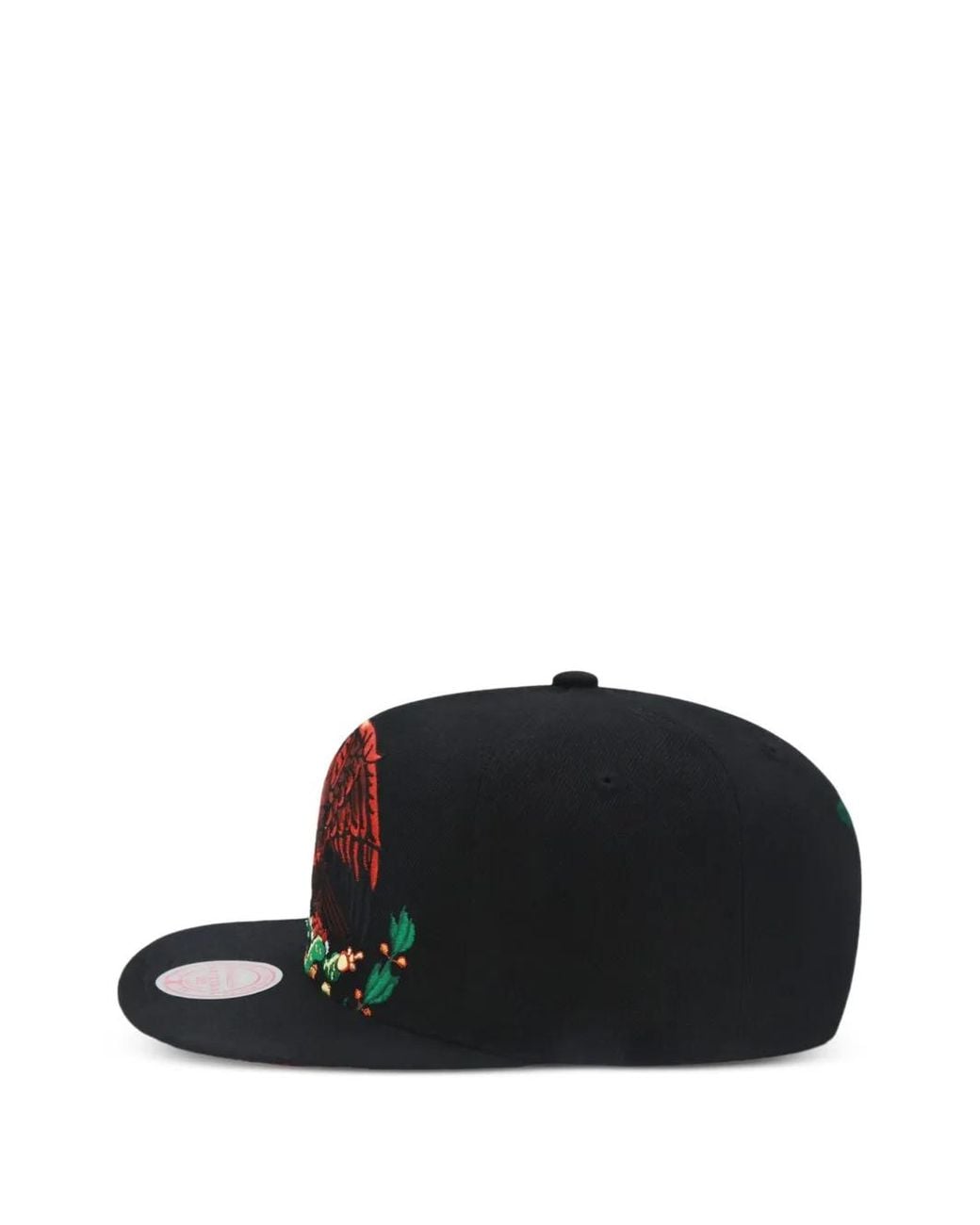 Mitchell & Ness Black Cropped Eagle Cap for men