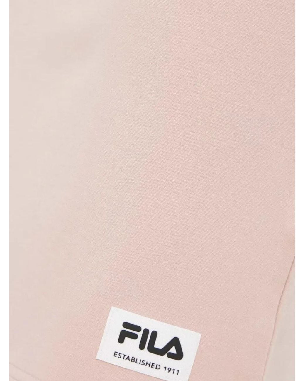 Fila Pink Zip-Collar Dress