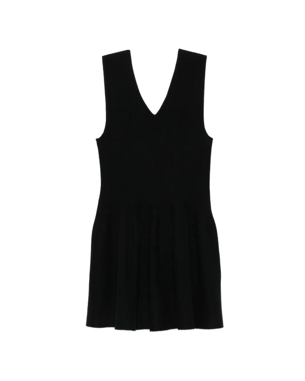 Lisa Yang Black Robe Courte À Col V
