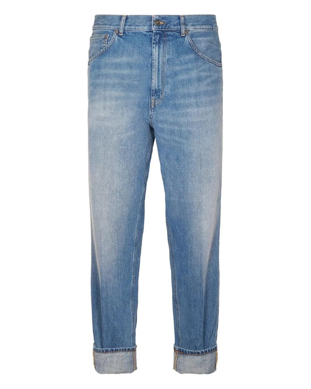 Dondup Blue Five-Pocket Jeans for men