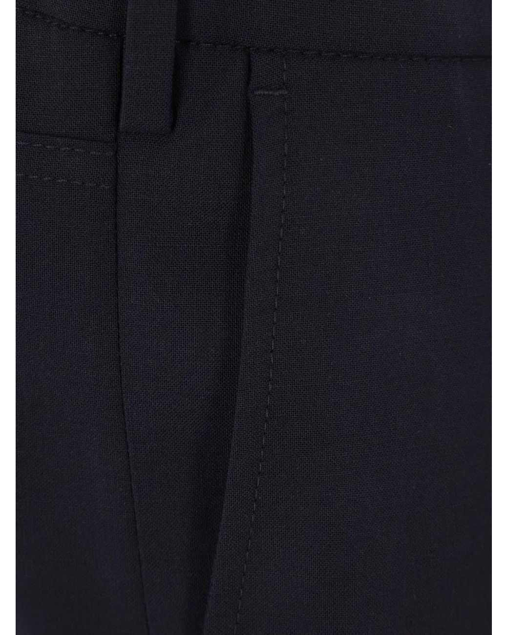 Eleventy Blue Drawstring-Waist Trousers for men