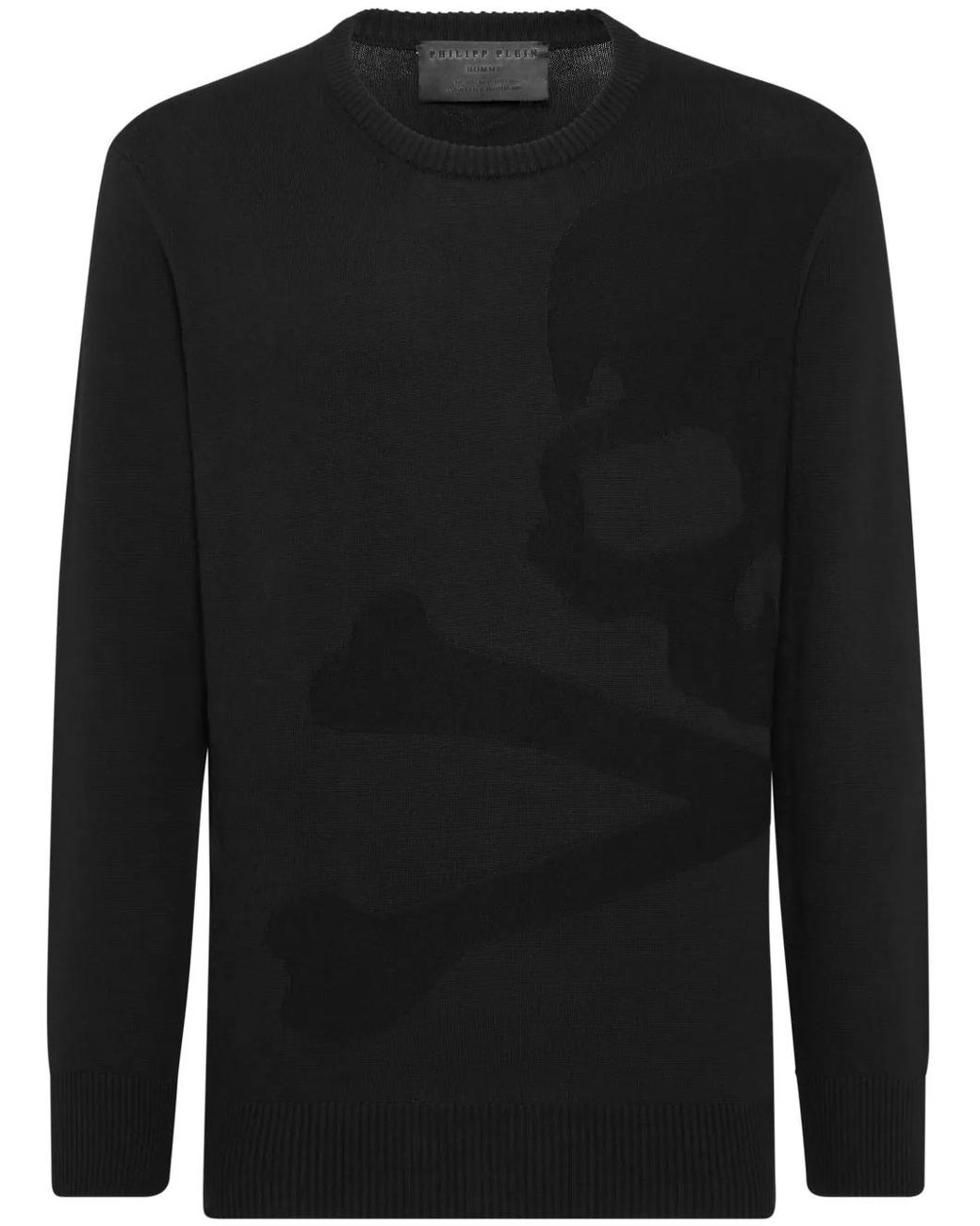 Jersey Skull&Bones Philipp Plein de hombre de color Black