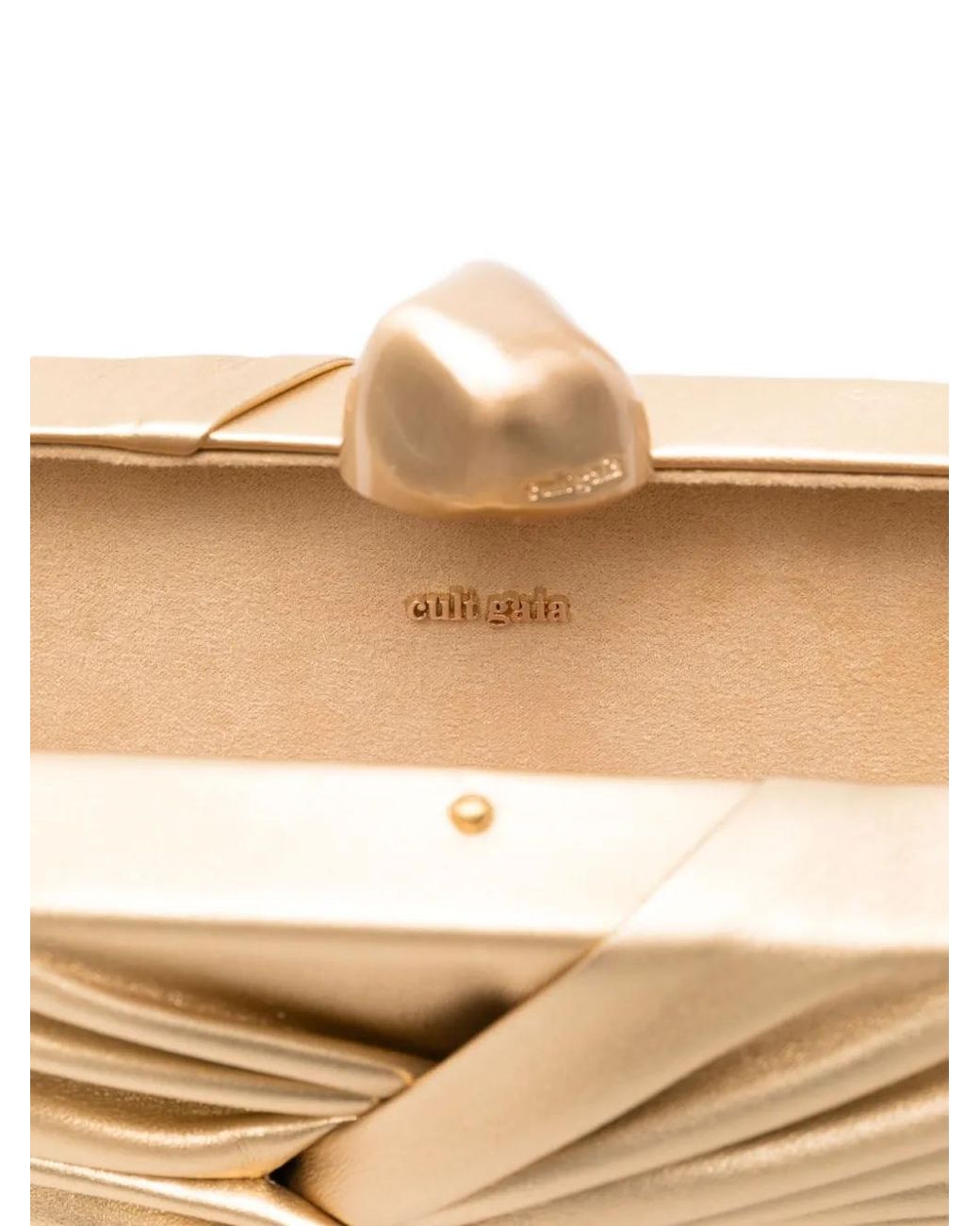 Cult Gaia Natural Clutch Bags