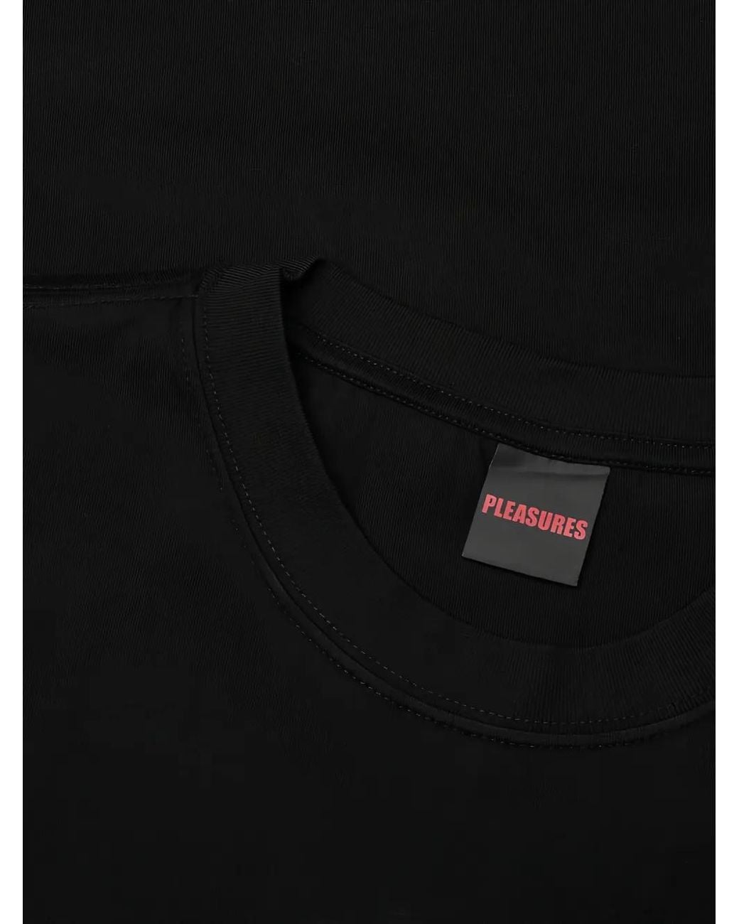 Pleasures Black Athor T-Shirt for men