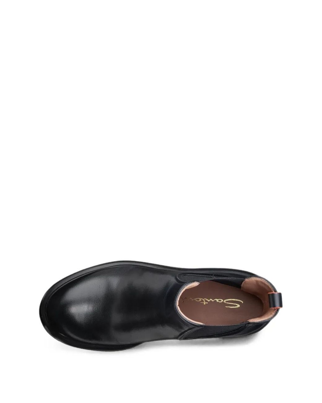 Santoni Black Shoes