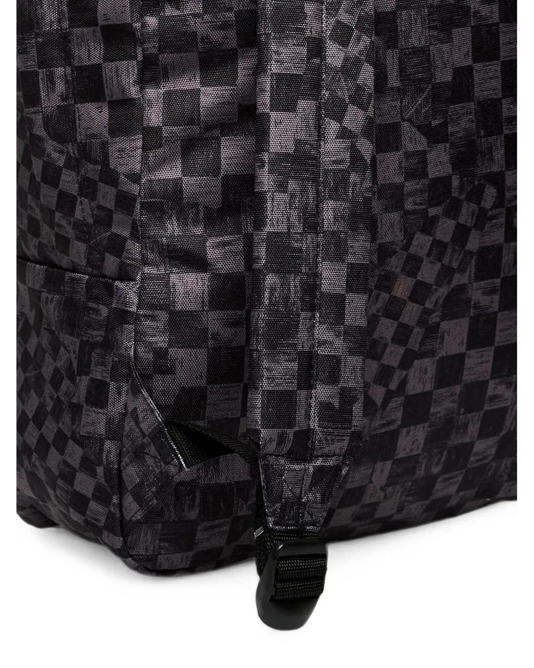 Vans Blue Old Skool Flying V Checkerboard-Print Backpack