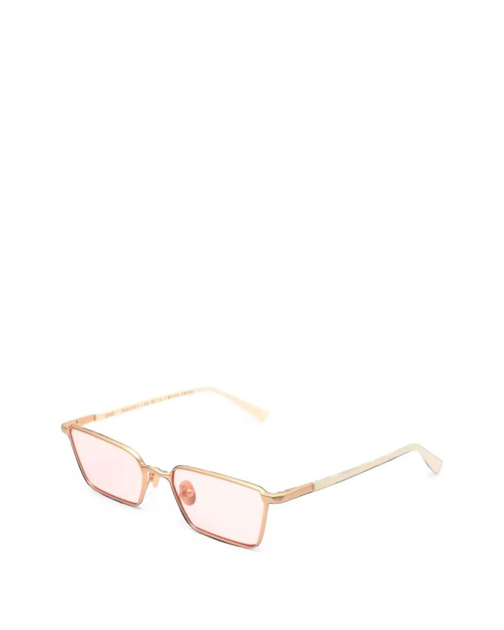 Gast Metallic Aurea Rectangle-Frame Sunglasses