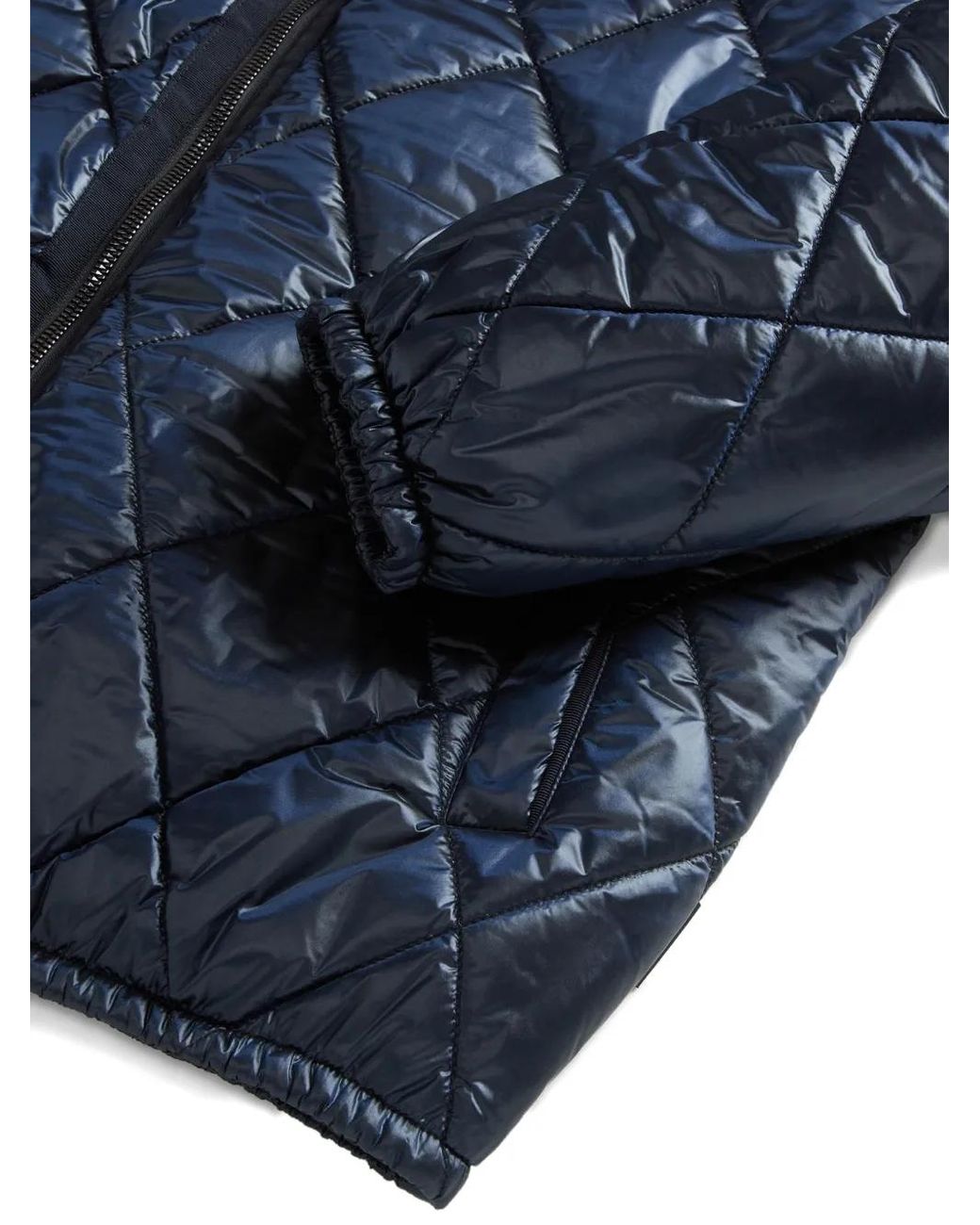 Chaqueta Con Acolchado De Rombos Woolrich de hombre de color Blue