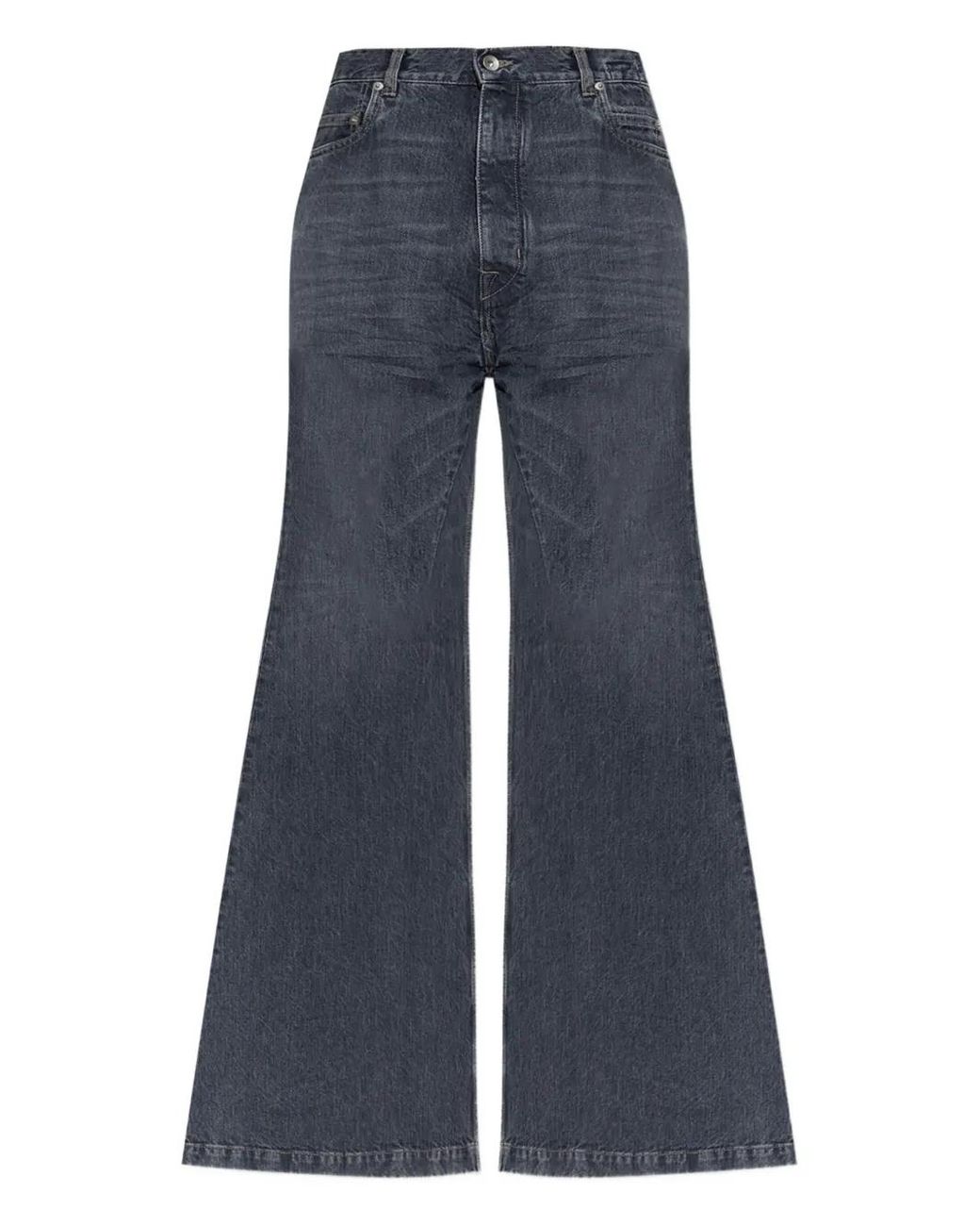 Rick Owens Blue Cotton Jeans for men