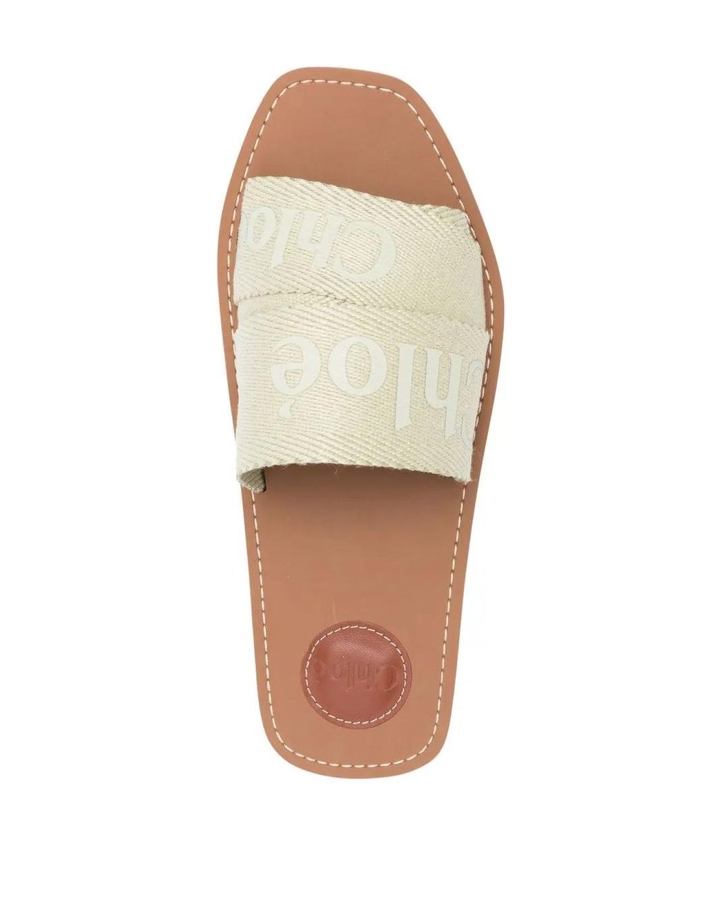 Chloé Multicolor Woody Flat Mule