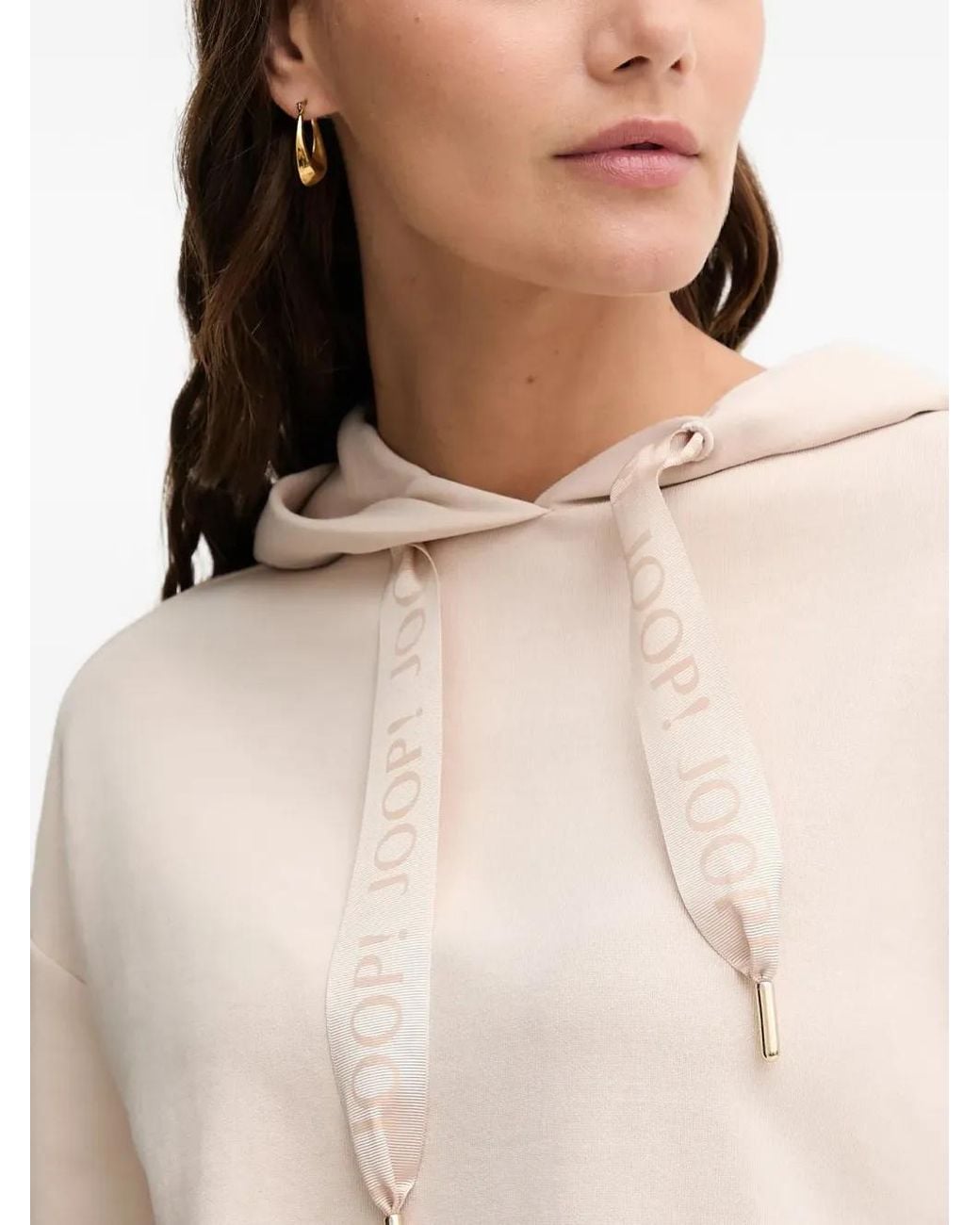 Joop! Natural Hoodie À Logo