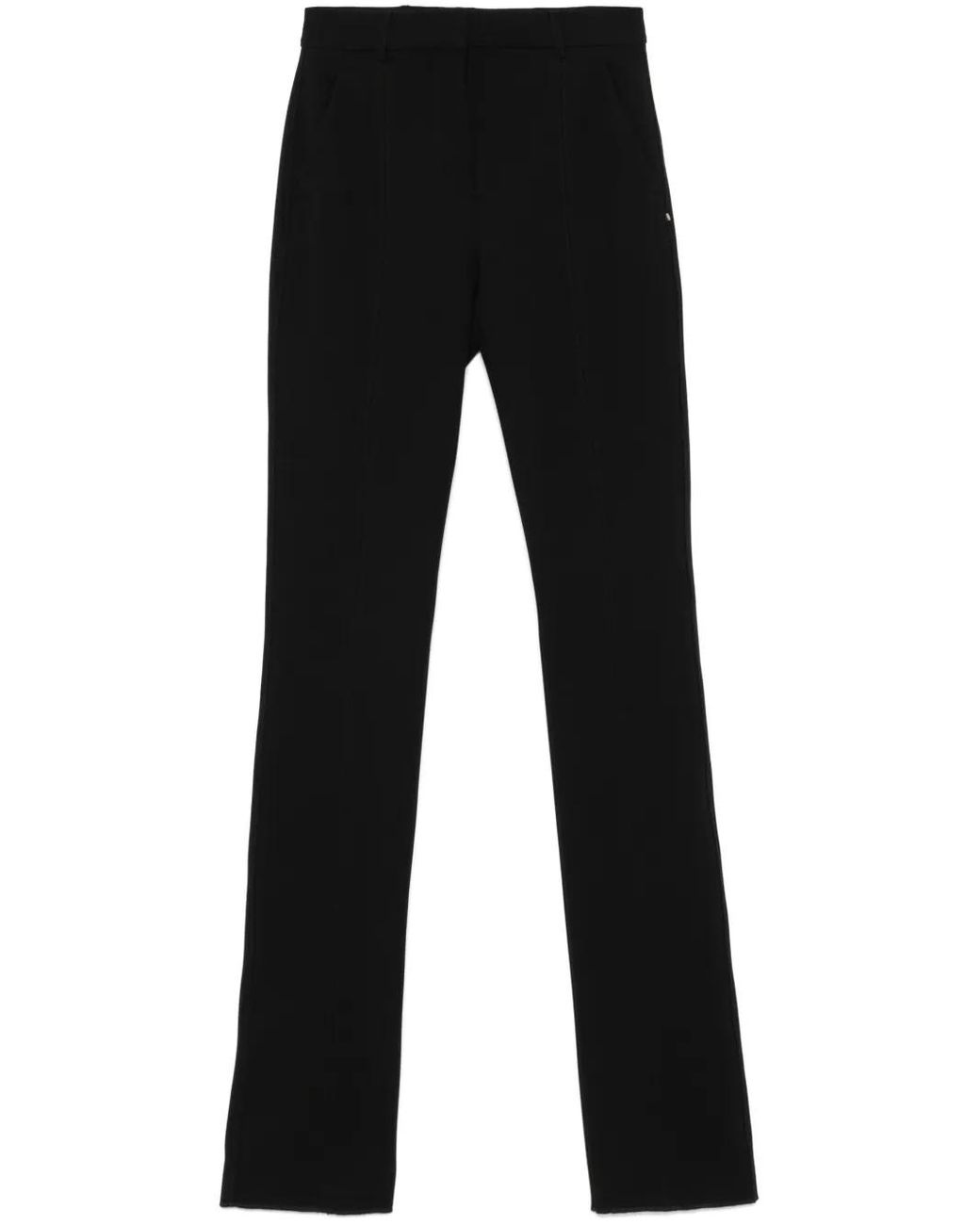 Sportmax Black Hose Trousers