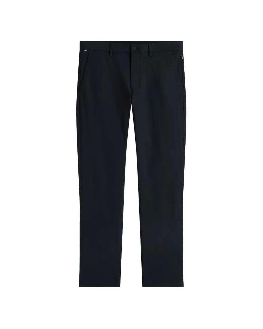 Tommy Hilfiger Blue Logo-Detail Trousers for men