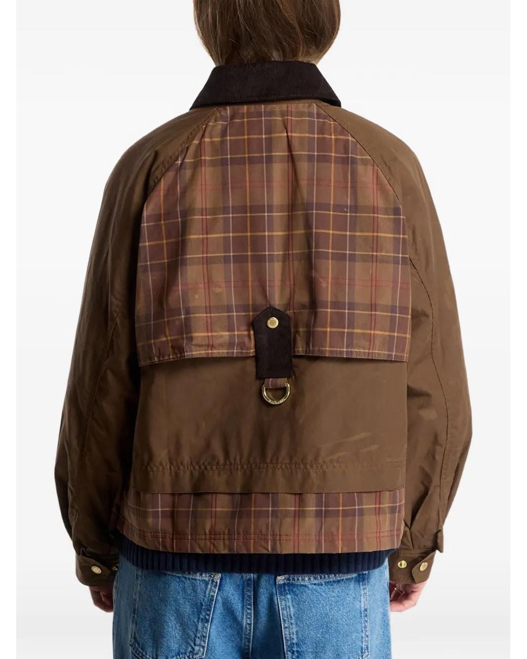 Barbour Brown Truro Check Casual Jacket
