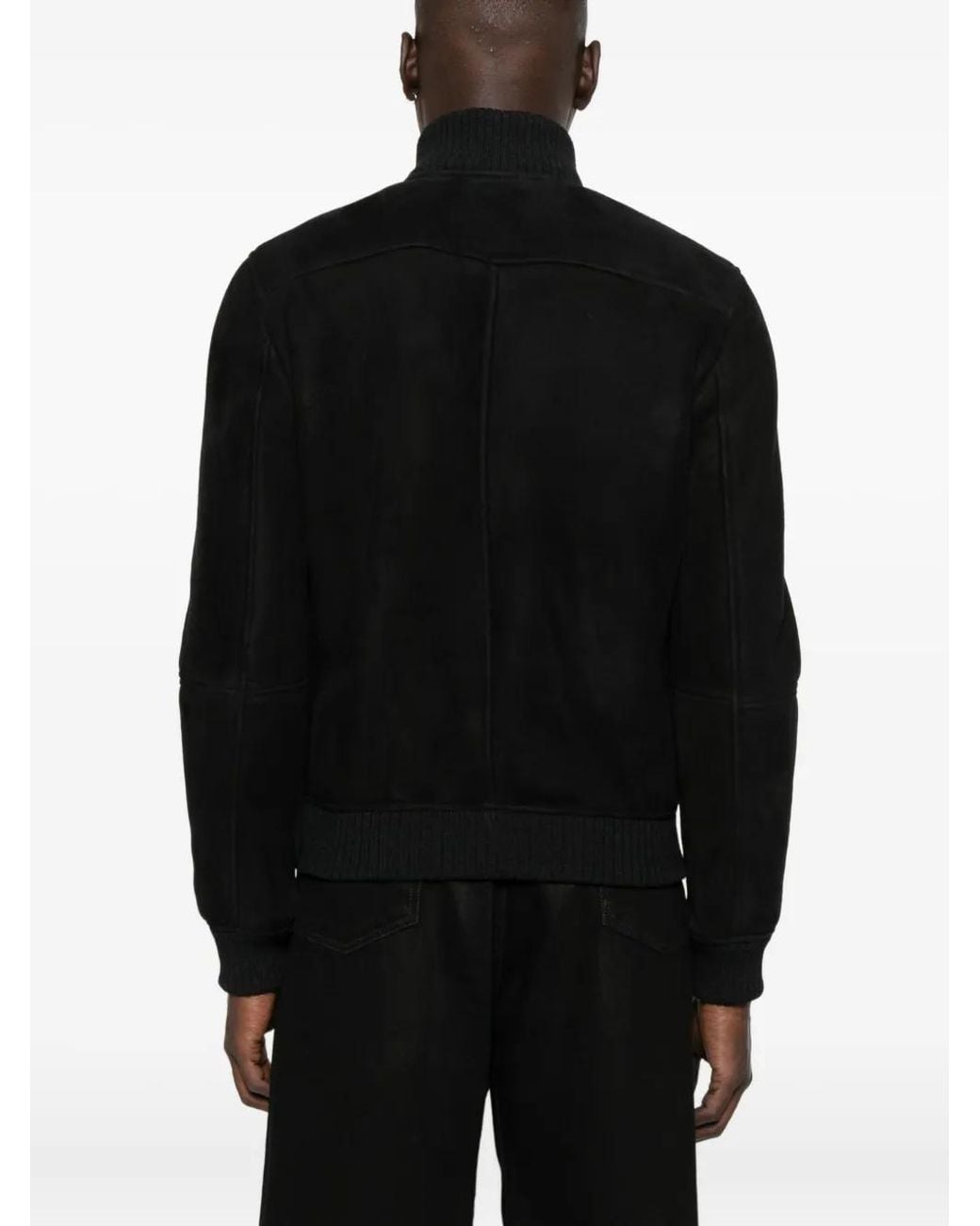 Veste En Daim Eraldo pour homme en coloris Black
