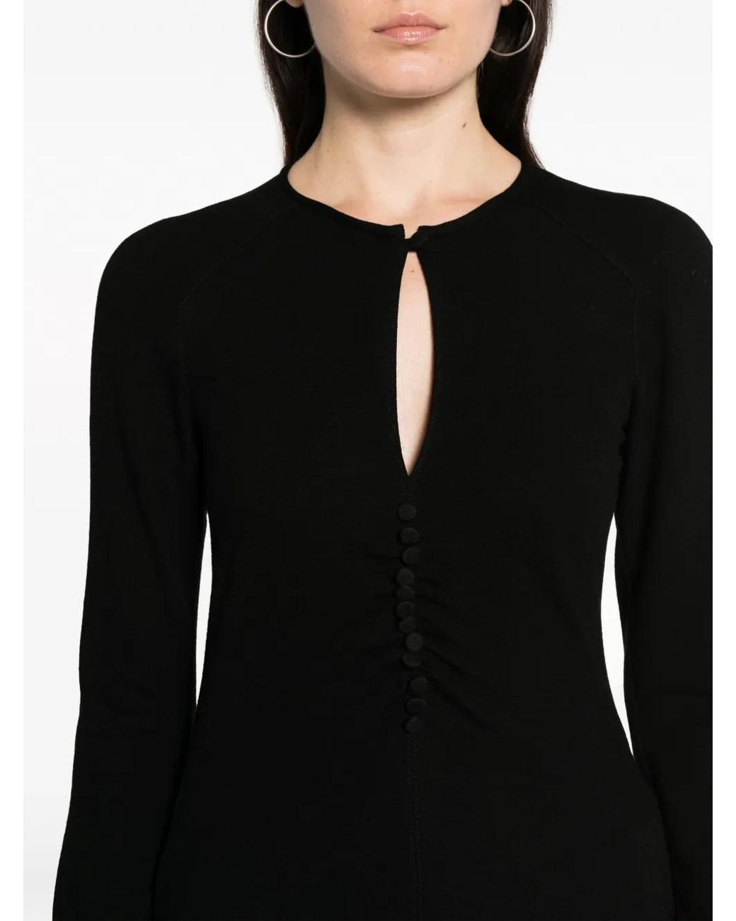 Isabel Marant Black Dorine Top Clothing