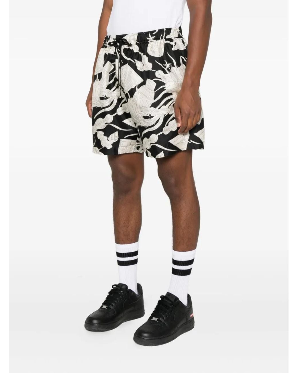 Amiri Black Shorts for men