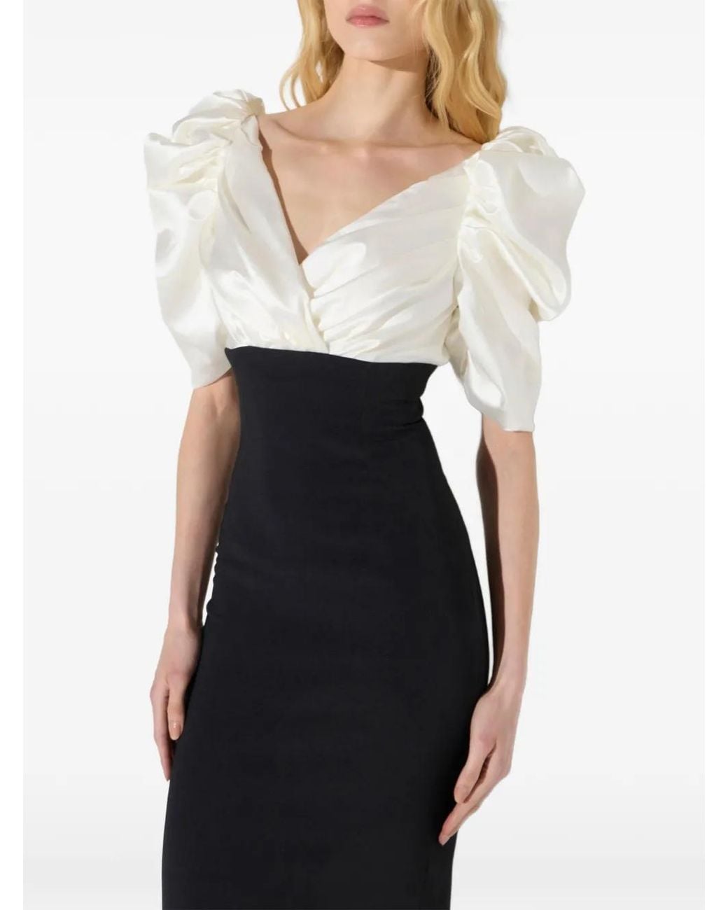 Elisabetta Franchi White Carpet Dress