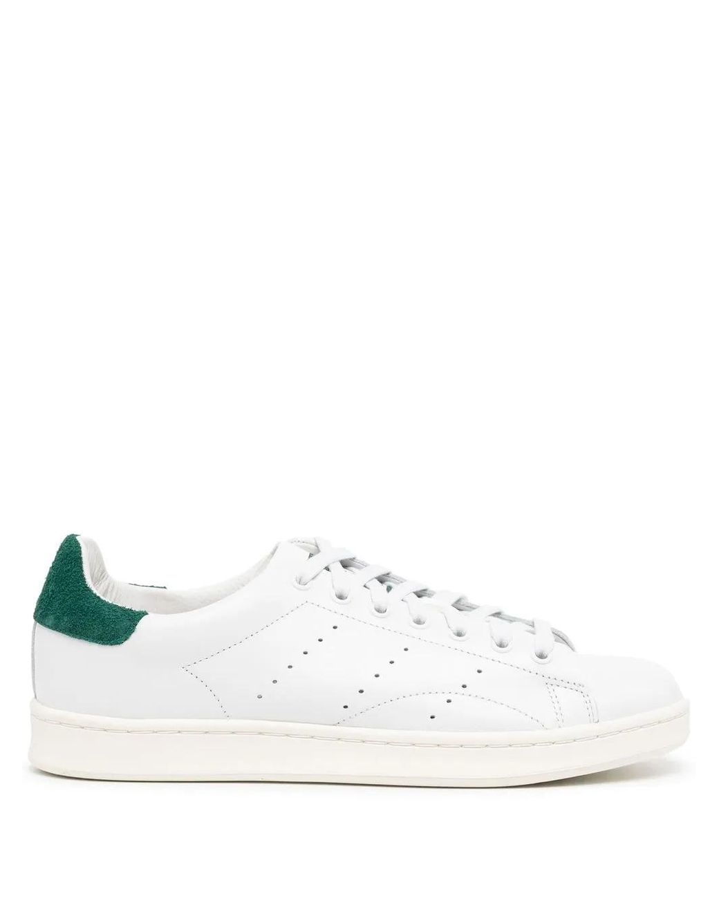 Adidas White Stan Smith Lace-Up Sneakers for men