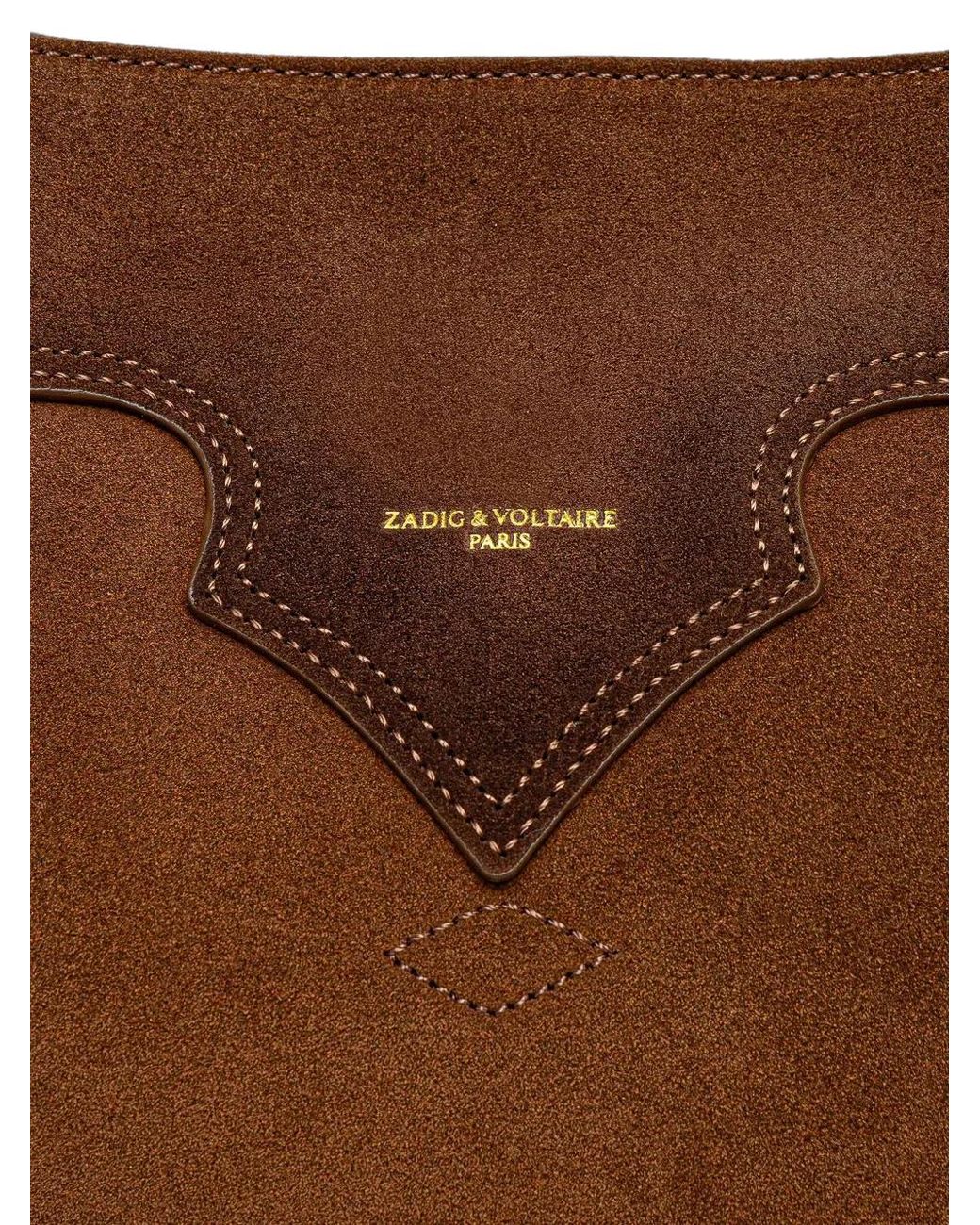 Zadig & Voltaire Brown Jane Western Bag