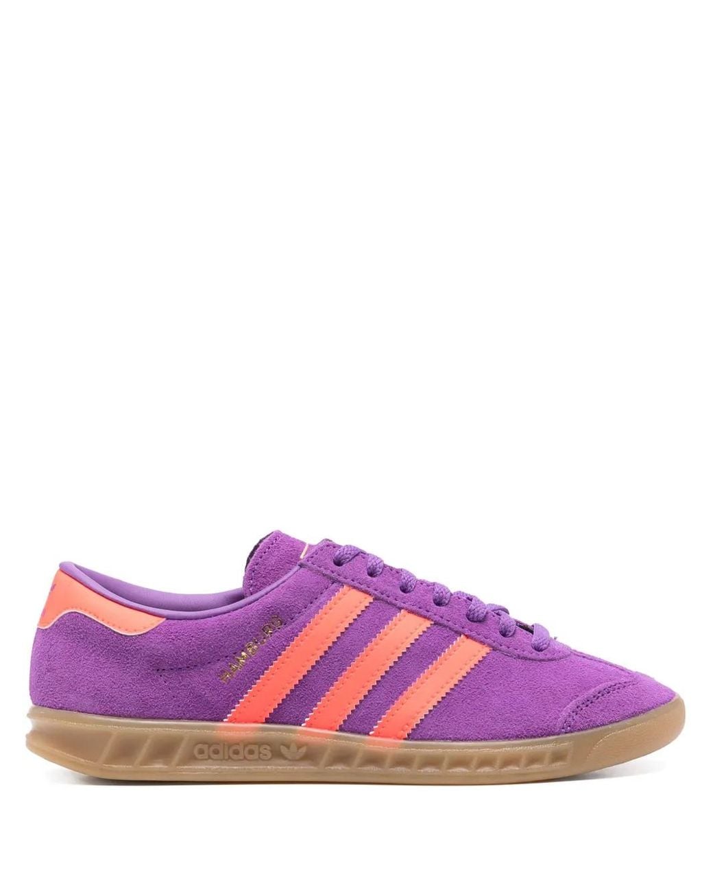 Adidas Purple Hamburg Sneakers