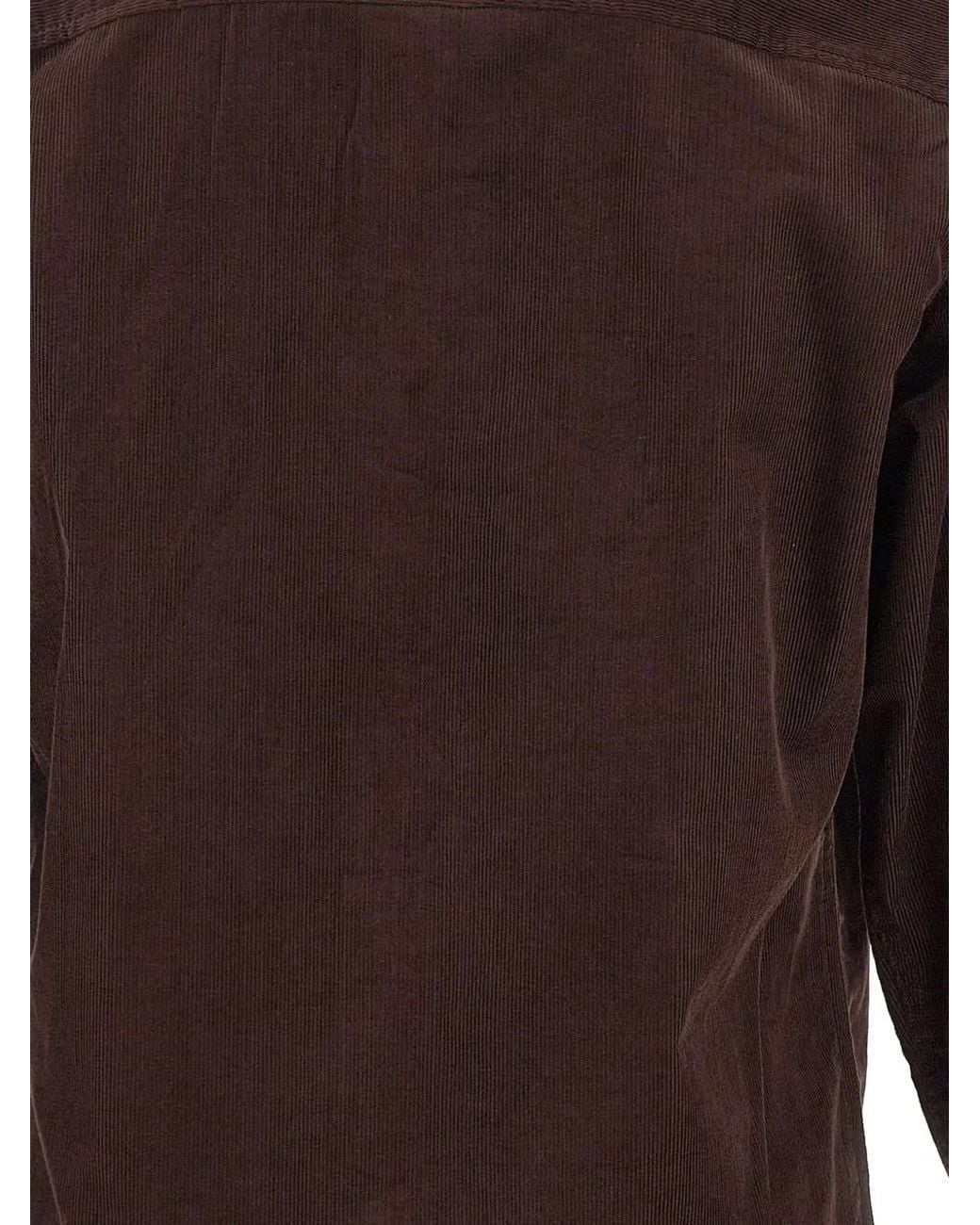 G-Star Brown Cotton Shirt for men