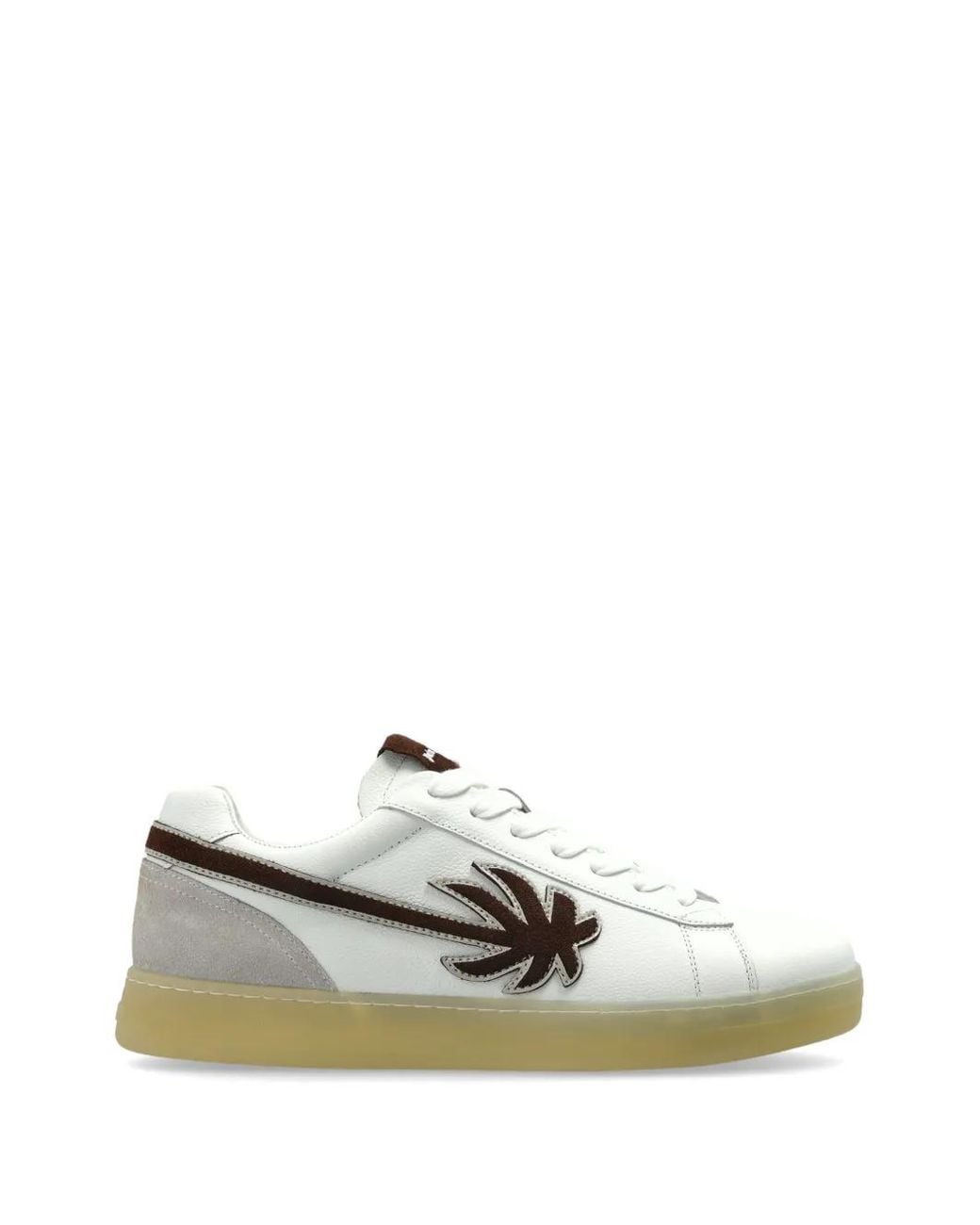 Palm Angels White Palm Tennis Sneakers for men
