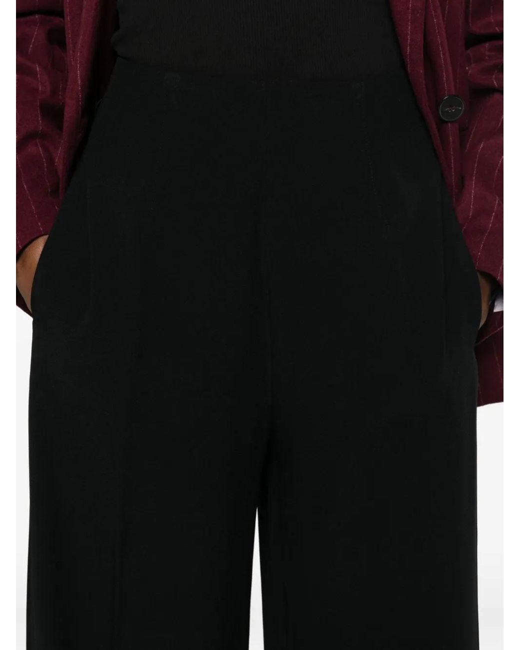 Forte_forte Black Tailored Trousers