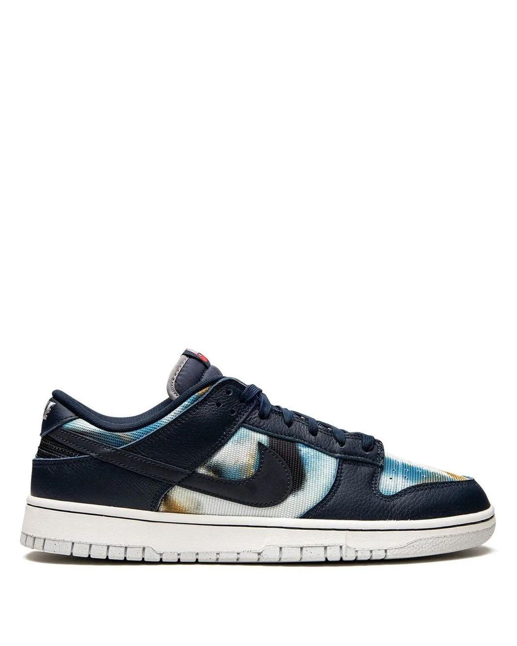 Nike Blue Dunk Low Retro Prm "Graffiti" Sneakers