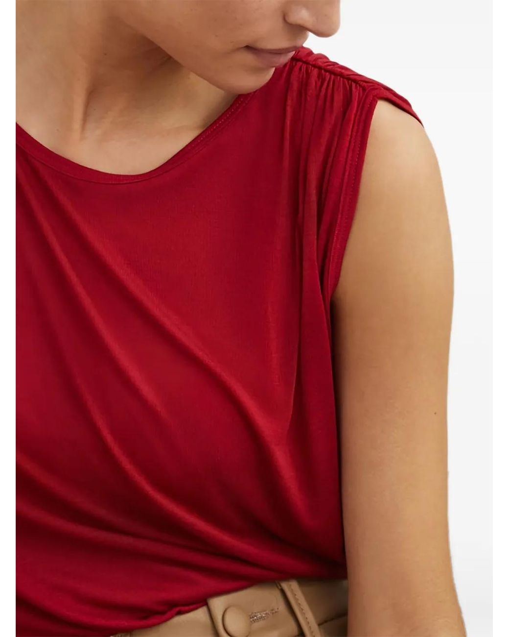 MARCELLA Red Greenwich Village Top