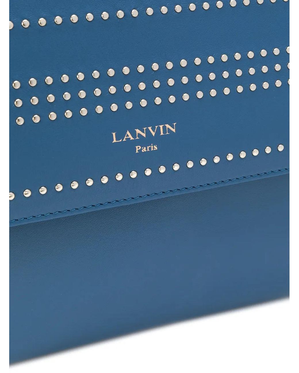Lanvin Blue Sugar Shoulder Bag