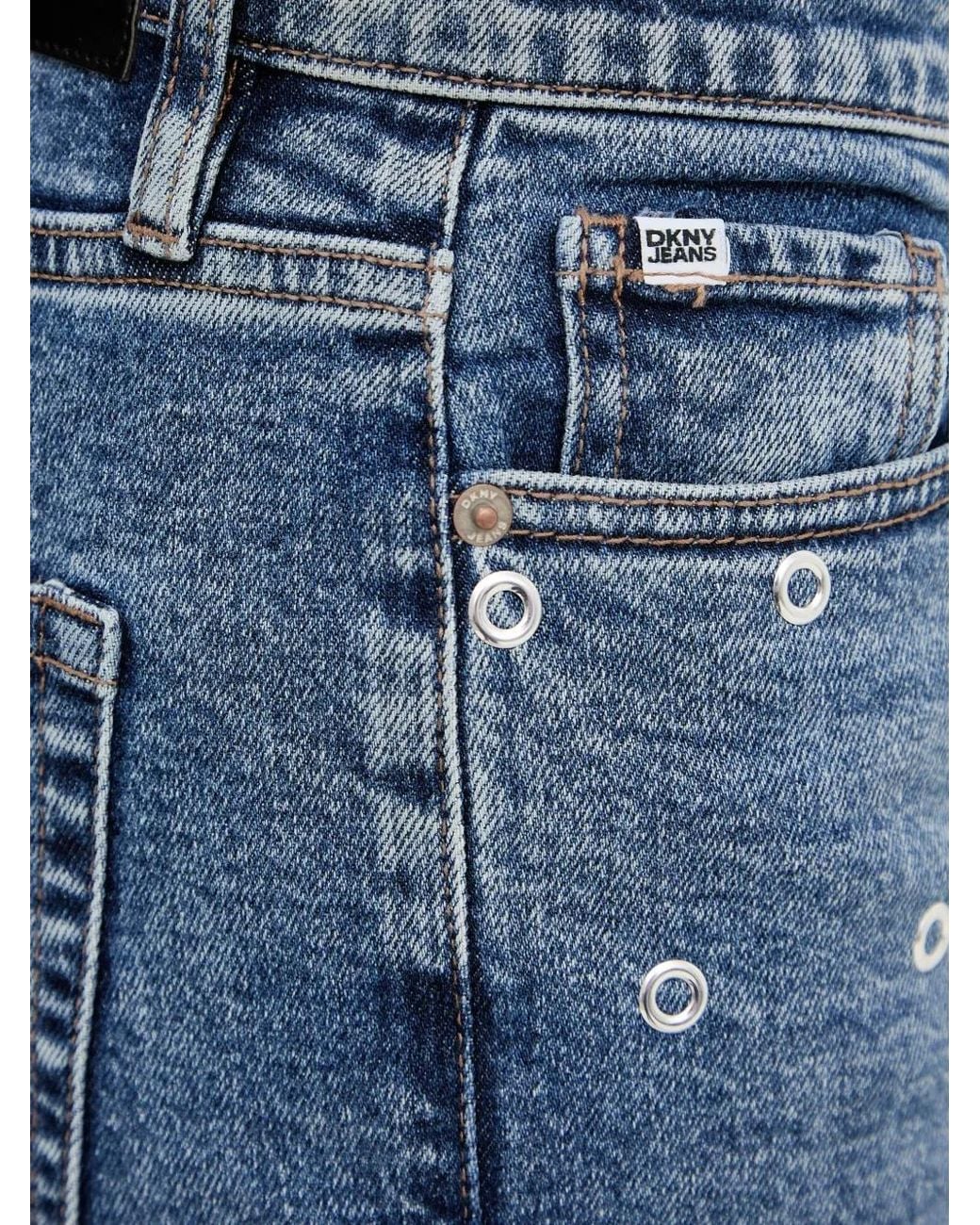 DKNY Blue Five-Pocket Jeans