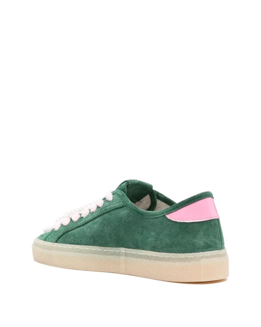 Date Green Tender Bow Sneakers