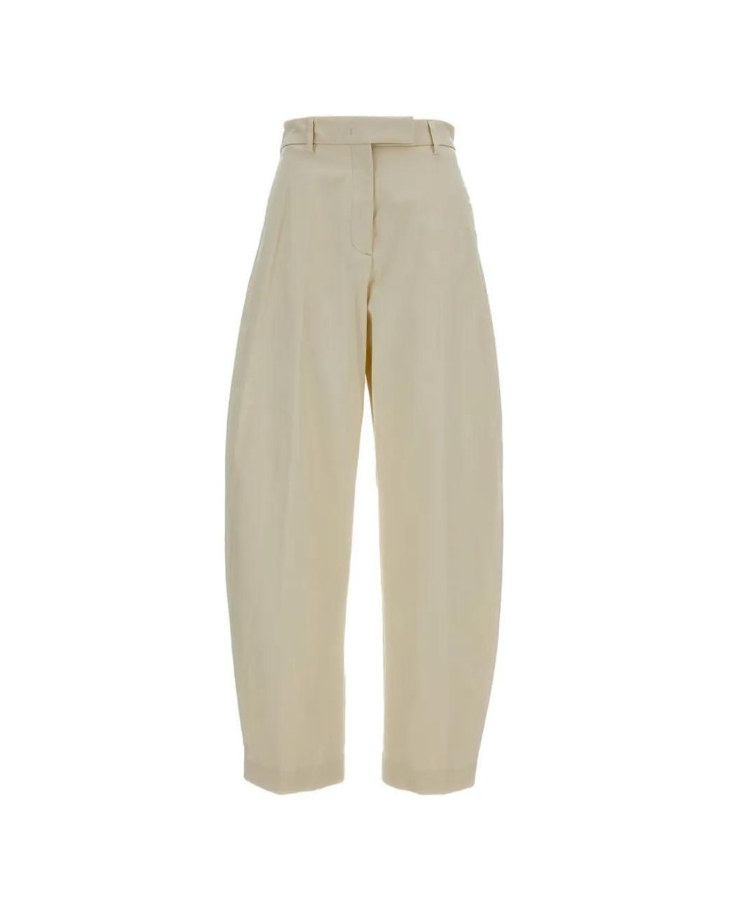 Thelatest Natural Pantalon Dina À Coupe Ample