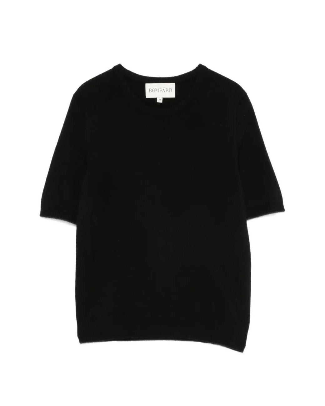 Bompard Black Short-Sleeve Top