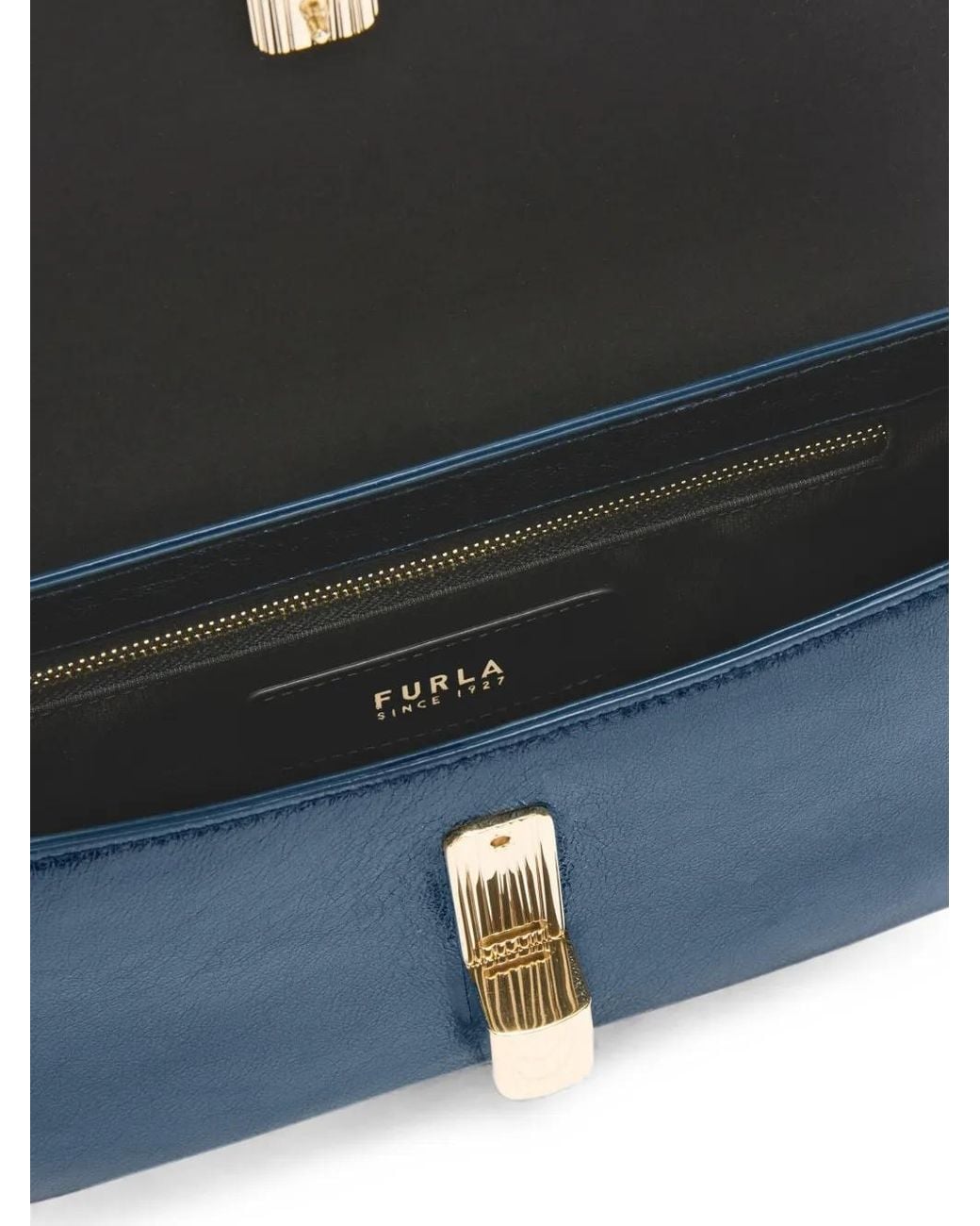 Furla Blue Iride Cross Body Bag