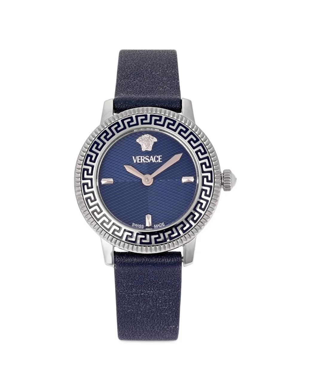 Reloj Greca De Mm Versace de color Blue