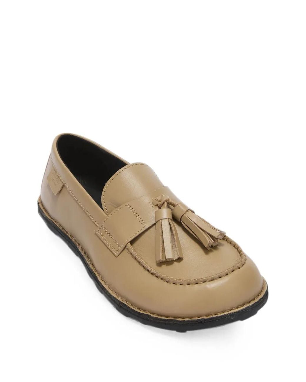 Moschino White Calfskin Loafers for men