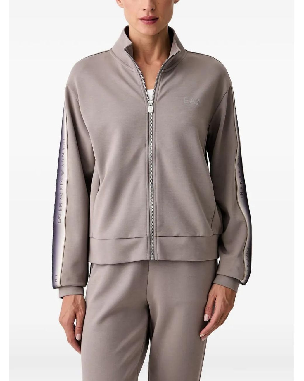 EA7 Gray Logo-Print Track Pants (Set Of Two)