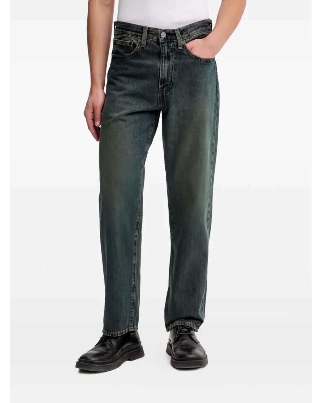 Levi's Green 568 Jeans for men