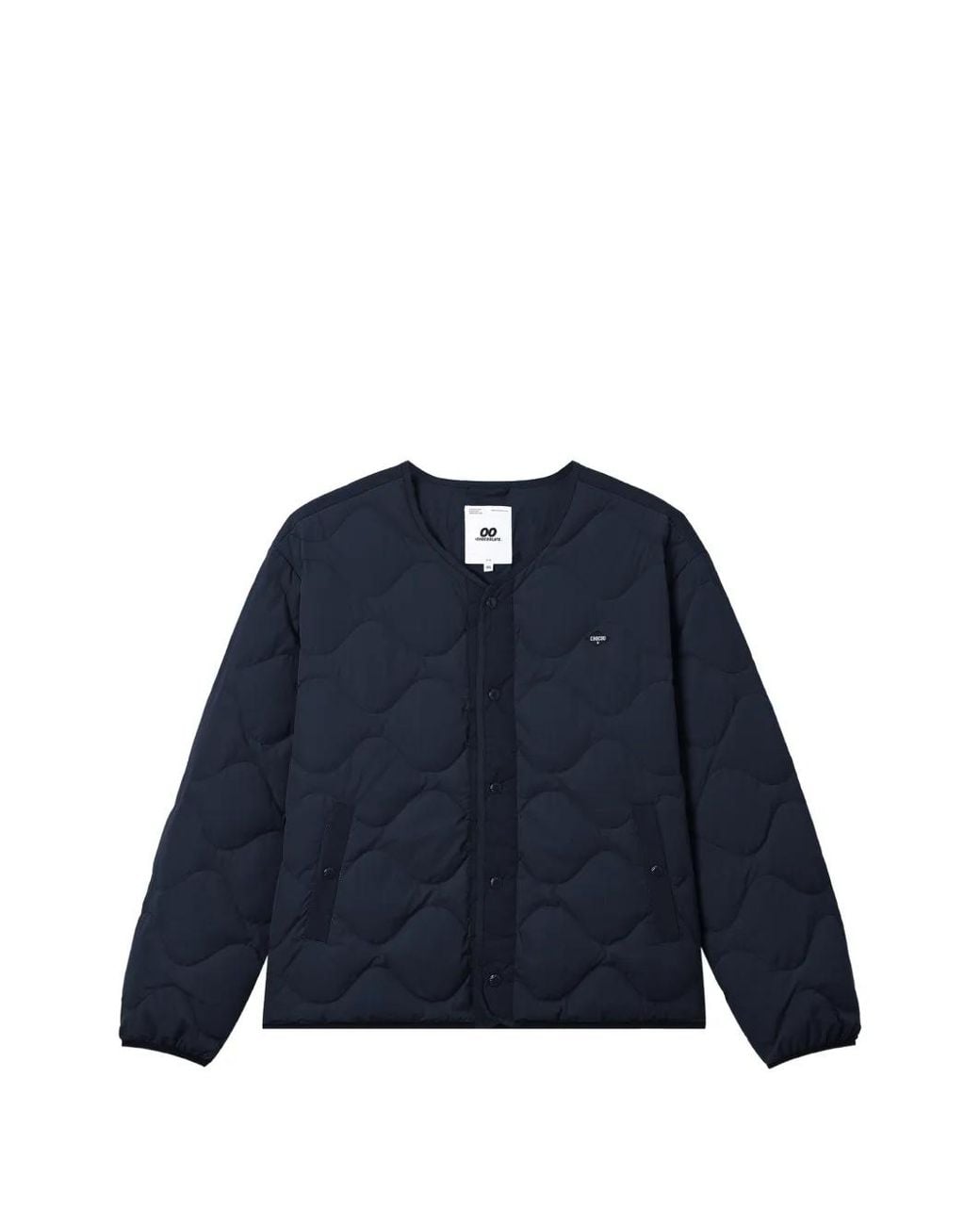 Chocoolate Blue Quilted Paddded Jacket for men