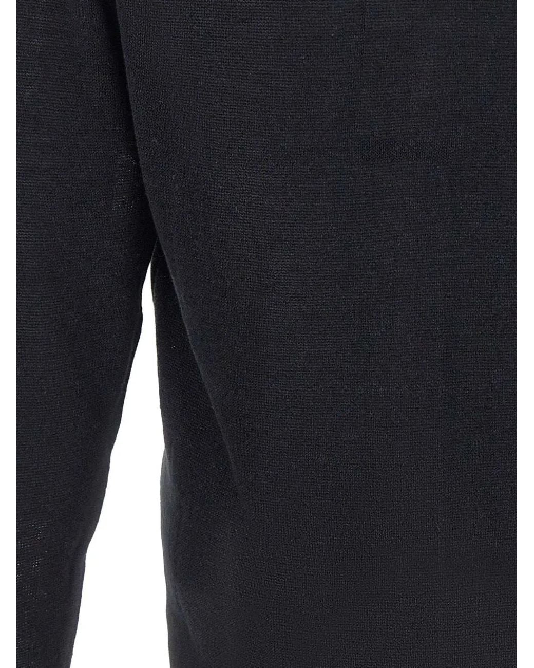 FILIPPO DE LAURENTIIS Blue V-Neck Button-Up Cardigan for men